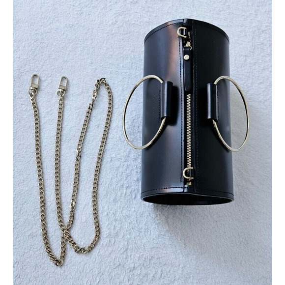 FUTURE GLORY margaux leather duffle crossbody handbag travel goop fave! bag $495 - Picture 8 of 15